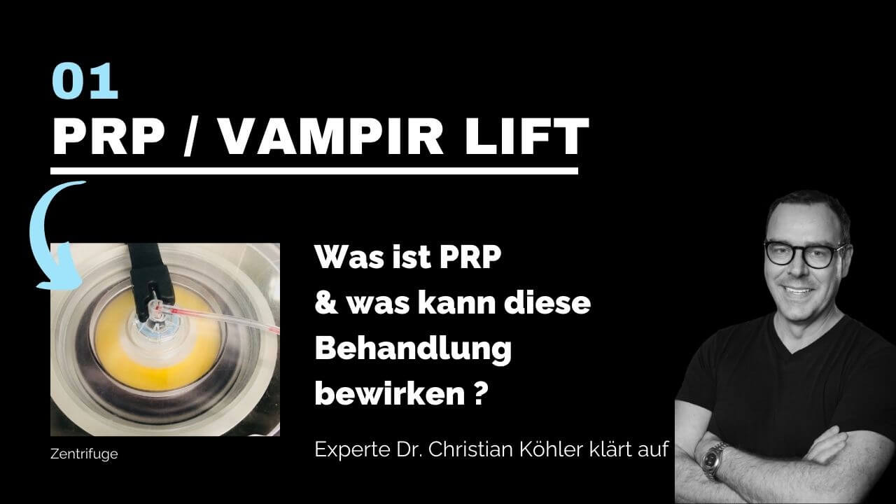 PRP Vampire Lift, prevention-center für Schönheitschirurgie in Zug